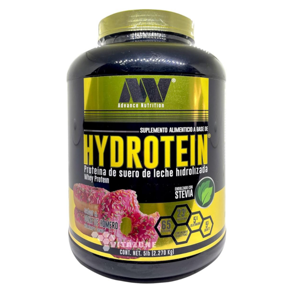 Hydrotein Dona de Homero 5 Lbs Advance Nutrition.